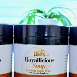 Royallicious BLACK AFRICAN Soap 1 Litre cup