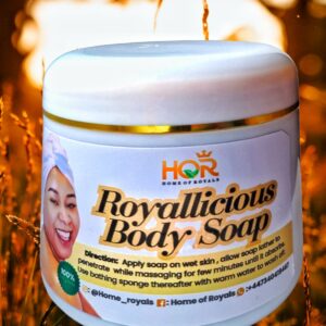 Royallicious BLACK AFRICAN Soap 500ML